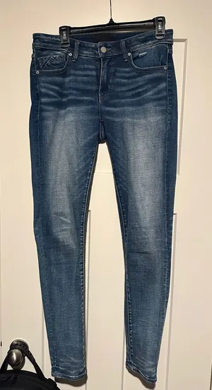 Buckle Black Slim Fit Dark Blue Stretch Jeans thumbnail 1