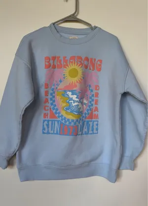 Billabong Blue Sweatshirt thumbnail 1