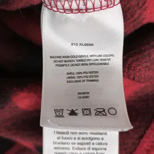 Columbia Jacket Womens M Benton Springs Full-Zip Fleece Red‎ Black Lumberjack thumbnail 6
