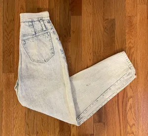 Vintage EXTRA straight leg jeans Gray Size 25 thumbnail 1