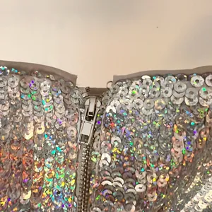 FINAL PRICE GB ( Gianni Bini ) Sequined Cropped Top thumbnail 8