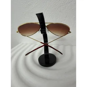 Oakley Aviator Sunglasses‎ Gold Frame Brown Gradient Lenses Unisex thumbnail 4
