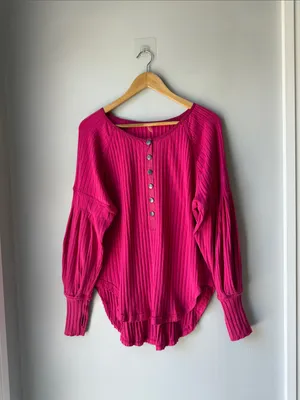 Free People Movement Bella Henley Top thumbnail 2