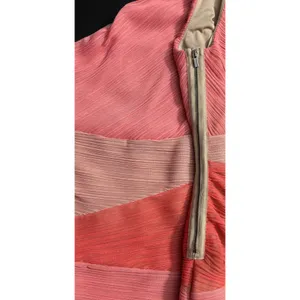 BCBGMAXAZRIA Womens One Shoulder Dress‎ Pink Ombre Pleated Party Dress Large thumbnail 4