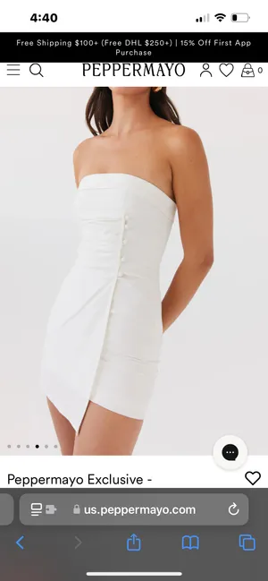 Peppermayo NWT  Mini Dress thumbnail 4
