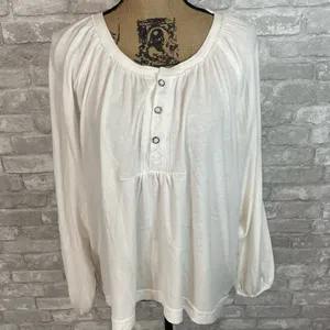 Free People We The Free Burnout Arcadia Henley Top thumbnail 2