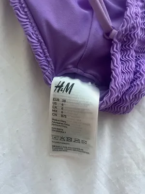 Purple H&M Bikini Top thumbnail 3