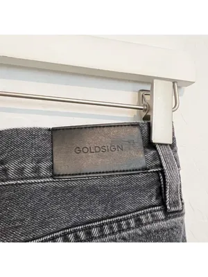Goldsign‎ Benefit Jeans Size 24 Gray High Rise Straight Rigid Old Money Minimal thumbnail 9