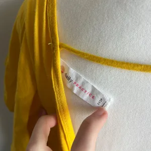 Daily Practice Anthropologie Yellow Boho Ruffle Layered Mini Dress Size XXSP thumbnail 7