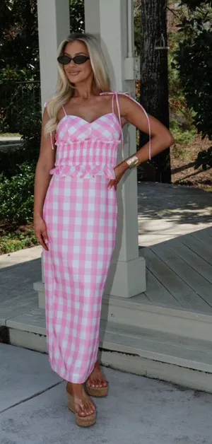 These Three Boutique Gingham Set thumbnail 1
