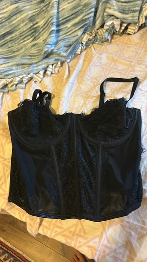 Black corset top thumbnail 2