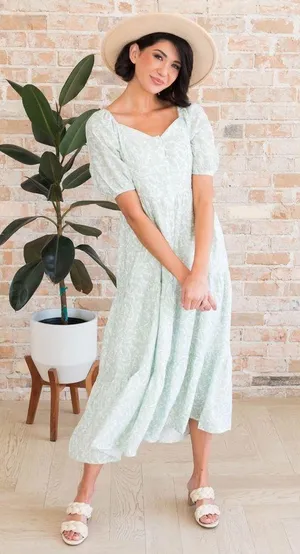 Mikarose ‘The Drew’ Maxi Small Floral Maxi Dress - size XL thumbnail 15