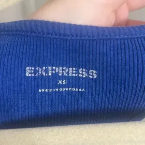 ✨Express Racerback Ribbed Mini Tank Royal Blue Sz XS Dress✨ thumbnail 4
