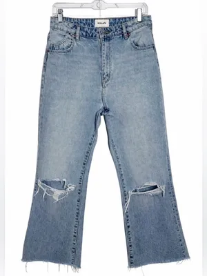 Rolla’s Eastcoast‎ Crop High Rise Kick Flare Jeans Size 29 thumbnail 1