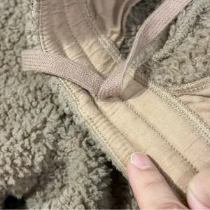 Skims teddy joggers in tigers eye Sz S Comfy Casual Lounging thumbnail 8