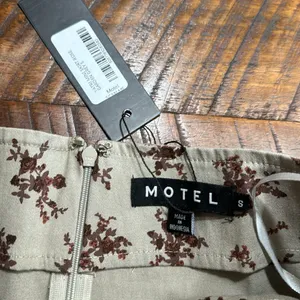 Motel Yatri Floral Mini Skirt thumbnail 4