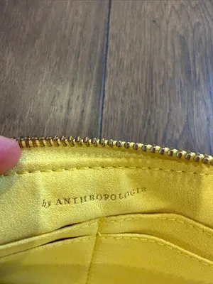 Anthropologie Bessie Striped Geo Pouch - C4-079 thumbnail 2