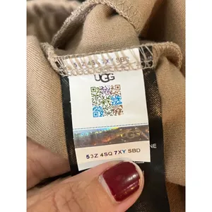 UGG Women's Phaedra Short Tan Elastic Drawstring Flounce Ruffle Lounge Shorts XS thumbnail 7