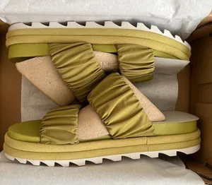SOREL Olive Shade & Chalk Roaming Women Sandal w/ Box, US8.5 thumbnail 8