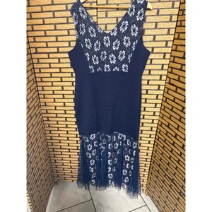 Blue Lace Maxi Dress Size‎ 2X thumbnail 2