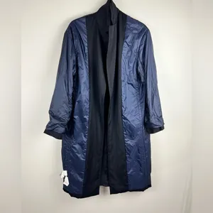Vince Navy Longline Puffer Blazer Coat Jacket V5947-91167 Size S thumbnail 14