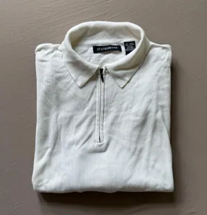 Vintage Statements Quarter Zip Sweater thumbnail 2