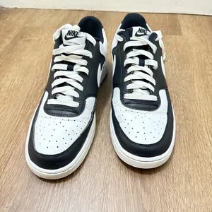 Nike Court Vision Low NN Black/White-Black Women Size 10 thumbnail 2