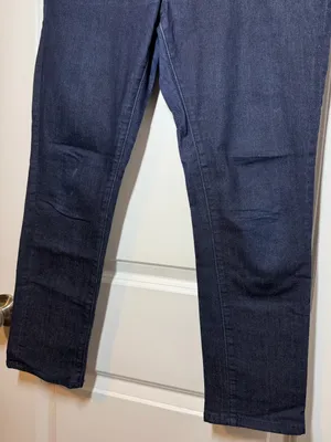 Kate Spade Broome Street Dark Wash Straight Leg Crop Jeans thumbnail 3