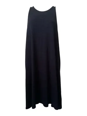Gap soft spun a line dress size navy thumbnail 3