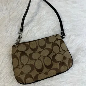 Coach Brown Wristlet thumbnail 2