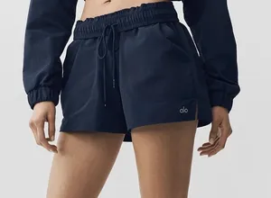 Alo Yoga Alumni Short Navy S thumbnail 1