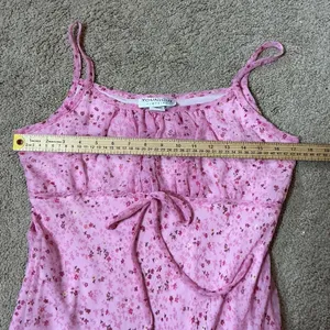 Younique Clothing Pastel Pink Floral Spaghetti‎ Strap Dress Coquette thumbnail 5