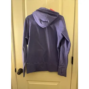 Nike Women's Therma-Fit Hoodie Sweatshirt Size L Purple Pink thumbnail 6