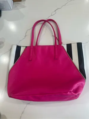 Juicy Couture Pink Tote Bag - Striped Accent cute Y2K feminine trendy gift thumbnail 4