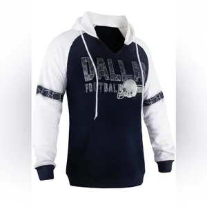 Dallas Football Hoodie Hoodie Women’s 2XL White Silver Athletic Vintage Style A6 thumbnail 4