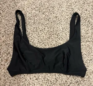 Aerie Swim Top Black thumbnail 1