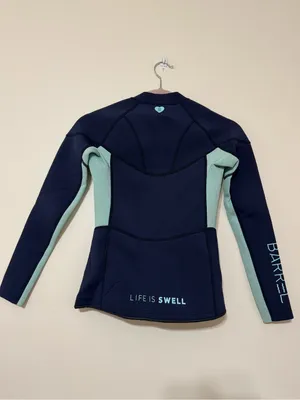 Barrel Women's Pluma 2mm Neoprene Jacket Blue Size M thumbnail 2