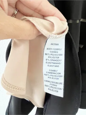 JS Collections Black Tan Stripe Fit & Flare Cocktail Dress thumbnail 7