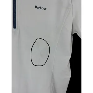 BARBOUR Rolex Equestrian Kentucky Shirt Medium Three Day Event 10 White Women's thumbnail 8