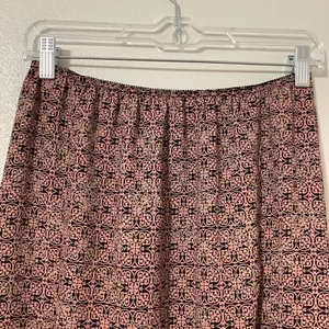 Rena‎ Rowan Whimsigoth Romantic Y2K Pink Black Floral A Line Fairy Skirt Medium thumbnail 2