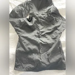 NIKE BLACK HOODED WINDBREAKER SIZE SMALL thumbnail 8