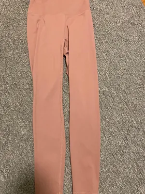 Lululemon pink/grey  leggings thumbnail 1