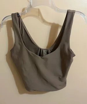 Abercrombie YPB Your Person Best Brown Bra Top thumbnail 1