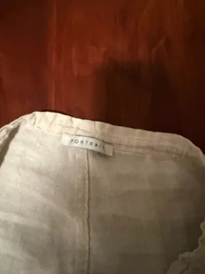 Portrait Linen Tie Pants Tan Size XS thumbnail 3