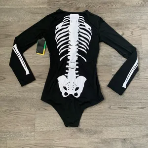 Tipsy Elves Sexy Skeleton Bodysuit Costume - Size M - Black - NWT‎ thumbnail 6