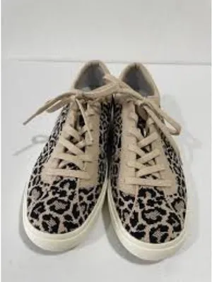 Rothy's The Lace Up Leopard Print Sneakers Women’s Size 7.5 thumbnail 4