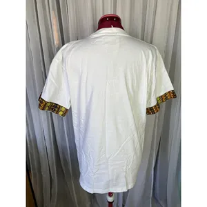 Dashiki tshirt orange yellow green thumbnail 4