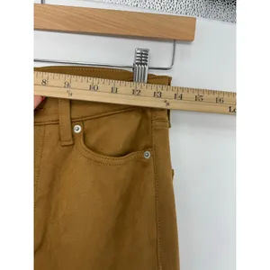 Banana Republic Ultra High-Rise Wide Leg Vegan Suede Pants Tannin Brown NWT 25 thumbnail 6