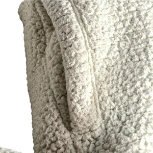 Aerie Offline Sherpa Teddy Jacket Oatmeal Cream Cropped Hoodie Small thumbnail 8