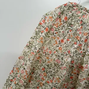 American Eagle Floral Long Sleeve Blouse thumbnail 7